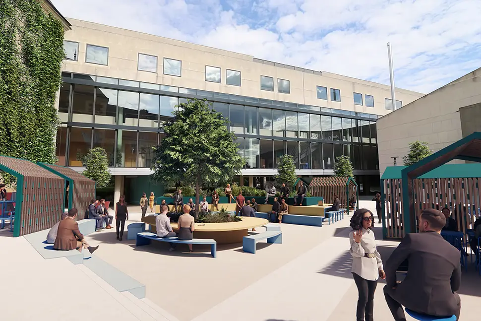 Aménagement extérieur de travail